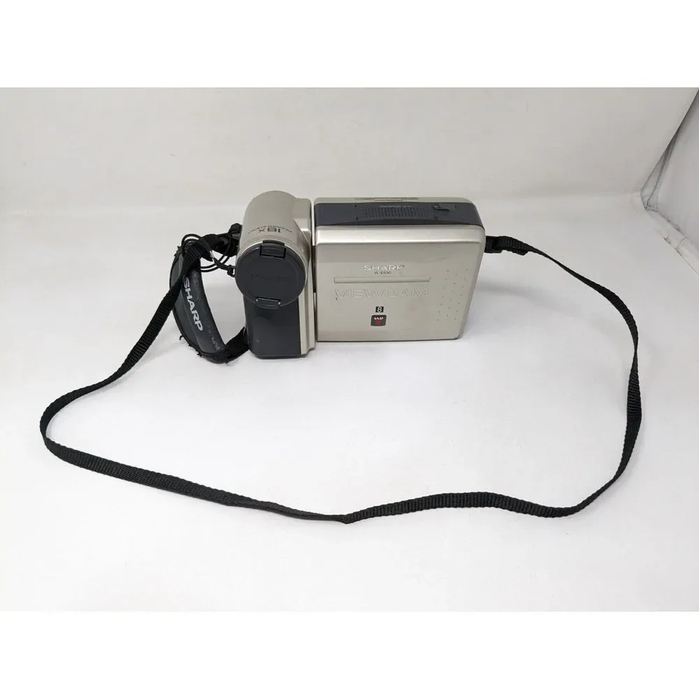 UNTESTED Sharp VL-E630U 8mm Analog Camcorder Untested FOR PARTS AS-IS NO RETURNS